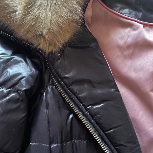 kate spade Long Down Puffer with Hood - Picture 2 of 6